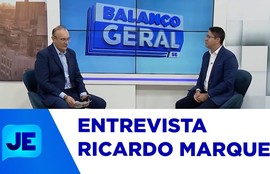 Vice-prefeito de Aracaju , Ricardo Marques, concedeu entrevista ao Balanço Geral Sergipe