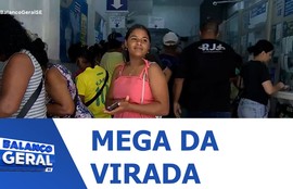 Movimentação nas casas lotéricas para Mega da Virada