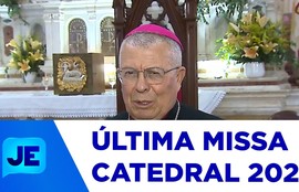 Foi realizada hoje à tarde a última missa do ano na Catedral Metropolitana de Aracaju