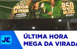 Muitos deixaram para última hora para fazer as suas apostas da mega da virada
