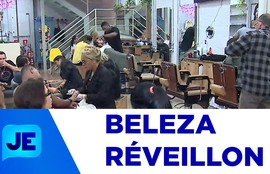 Com a chegada do Réveillon, salões de beleza ficam lotados por quem busca um visual renovado