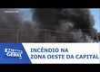 Incêndio de grandes proporções na zona oeste da capital sergipana