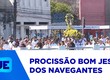 Hoje(01) aconteceu a tradicional festa do 'Bom Jesus dos Navegantes'