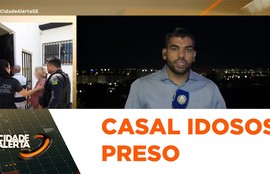 Casal de idosos tenta entrar com celulares em penitenciária e é preso em São Cristóvão