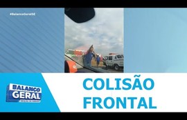 Duas mortes confirmadas e cinco pessoas feridas em acidente na br-101 no município de Rosário do Catete