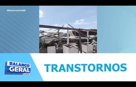 Ventos fortes causam transtornos no interior do estado