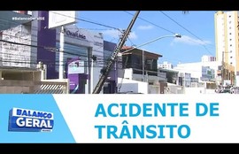 Acidente de trânsito é registrado na avenida Francisco Porto