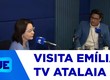 Prefeita de Aracaju, Emília Corrêa, concede entrevista para a rádio Metropolitana
