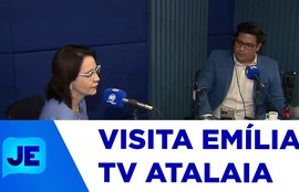 Prefeita de Aracaju, Emília Corrêa, concede entrevista para a rádio Metropolitana