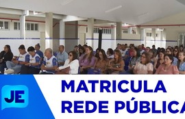 Estão abertas as matrículas para a rede estadual de ensino