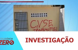 Pichações com mensagens misteriosas têm preocupado a população em Socorro