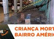 Criança de 9 anos morre após pilastra desabar em residência no Bairro América, em Aracaju