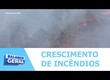 Número de incêndios em áreas urbanas e de vegetação cresce durante o verão