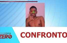 Homem armado atira contra policiais e é baleado no Bairro Santa Maria