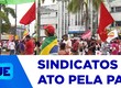 Ato público realizado na praça General Valadão reúne representantes de diversas entidades