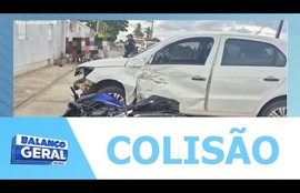 Colisão foi registrada nesta quinta-feira (08) no povoado Estancinha, em Lagarto