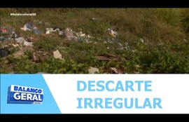 Moradores reclamam de descarte irregular de lixo e cobram caixas coletoras da prefeitura