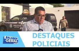 Confira os destaques policiais nesta terça-feira (13)
