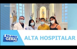 Primeiro paciente transplantado renal do Hospital de Cirurgia recebe alta