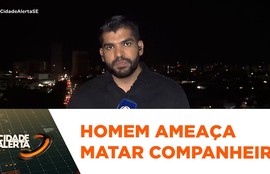 Homem ameaça companheira de morte, mas polícia agiu rápido e prendeu em flagrante