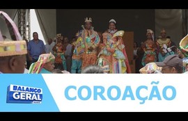 Coroação do rei e rainha do cacumbi em Japaratuba