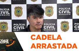 Cão arrastado por homem tem patas quebradas; o suspeito foi encontrado