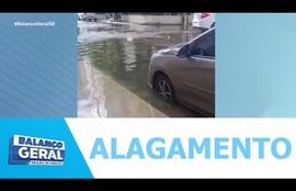 Moradores do bairro São José e 13 de Julho relatam alagamento após chuva rápida deste sábado