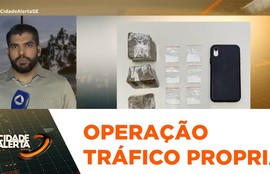 Operação policial apreende drogas e prende dois suspeitos por tráfico em Propriá