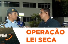 Polícia Militar realiza operação lei seca em Aracaju
