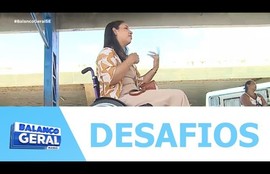 Pessoas com deficiência enfrentam barreiras na hora de pegar transporte coletivo na grande Aracaju