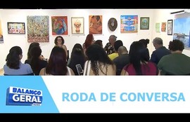 Roda de conversa é realizada na galeria de arte Álvaro Santos, em Aracaju