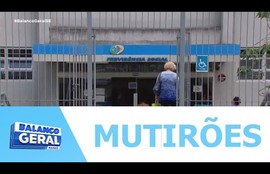 O INSS realiza a antecipação de atendimentos por meio de mutirões