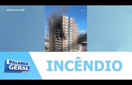 Incêndio é registrado em apartamento no bairro Luzia