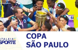 Cruzeiro vence o São Paulo e conquista o título da copinha
