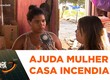 Mãe de seis filhos perde tudo em incêndio e pede ajuda