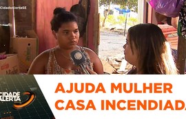 Mãe de seis filhos perde tudo em incêndio e pede ajuda
