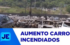 Número de ocorrências envolvendo incêndios em veículos aumenta no estado