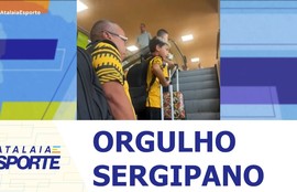 Phellipe George de 8 anos já está em São Paulo para fazer um teste no Palmeiras