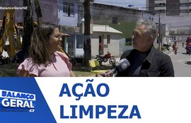 Prefeitura de Aracaju monta pluviais para esgoto no Largo da Aparecida