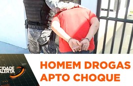 Polícia prende suspeito de tráfico de drogas na zona sul de Aracaju