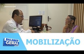 Uma mobilização com o objetivo de conscientizar sobre a fibromialgia aconteceu na capital