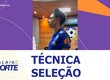 Técnica de futebol feminino SUB-17 visita a Federação Sergipana de Futebol