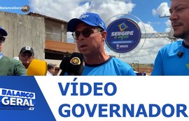 Confira vídeo de André Moura e Fábio Mitidieri juntos hoje em Malhada dos Bois