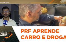 PRF recupera carro roubado e apreende arma, munições e droga em Malhada dos Bois
