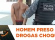 Polícia prende suspeito de tráfico de drogas no bairro Cidade Nova na zona norte de Aracaju