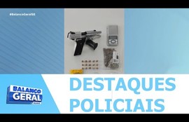 Confira os destaques policiais nesta segunda-feira (09)Z