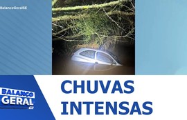 Duas pessoas morreram após carro ser arrastado em Simão Dias