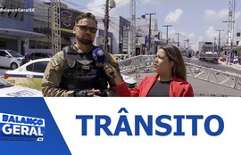 Trecho da Av. Pedro Calazans é bloqueado para a montagem da estrutura do Rasgadinho