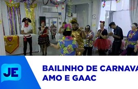 Carnaval antecipado leva alegria a pacientes do GACC e da Associação dos Amigos da Oncologia