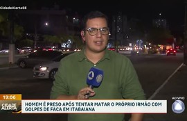 Homem é preso após tentar matar o próprio irmão com golpes de faca em Itabaiana